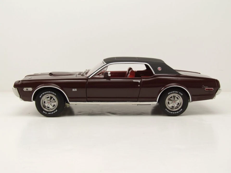 Mercury Cougar XR7G 1968 Rosso Modellino Auto 1:18 Sun Star - Immagine 3 di 4