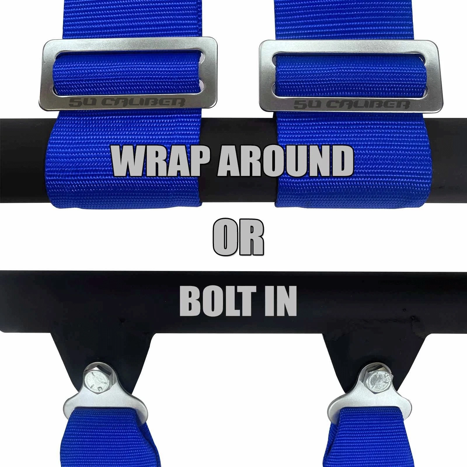Blue Harness Wrap Around