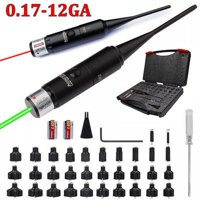 #ad Professional Laser Bore Sight Kit For Multiple Caliber Upgraded Red Bore Sighter $28.79