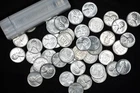 1943-S Lincoln Steel Wheat Penny Partial Roll of 47 Coins AU-UNC ORIGINAL!