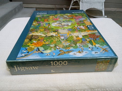 WH Smith My Garden Gale Pitt 1000 Piece Jigsaw Puzzle New Sealed - Picture 6 of 8