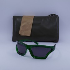 Nuevas gafas de sol Loewe LW40143U 98A transparentes verde oscuro/humo 70-17-115