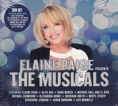 Musical Hits 3-CD-Box presented by Elaine Paige 58 Songs Sealed OVP NEU #K2026