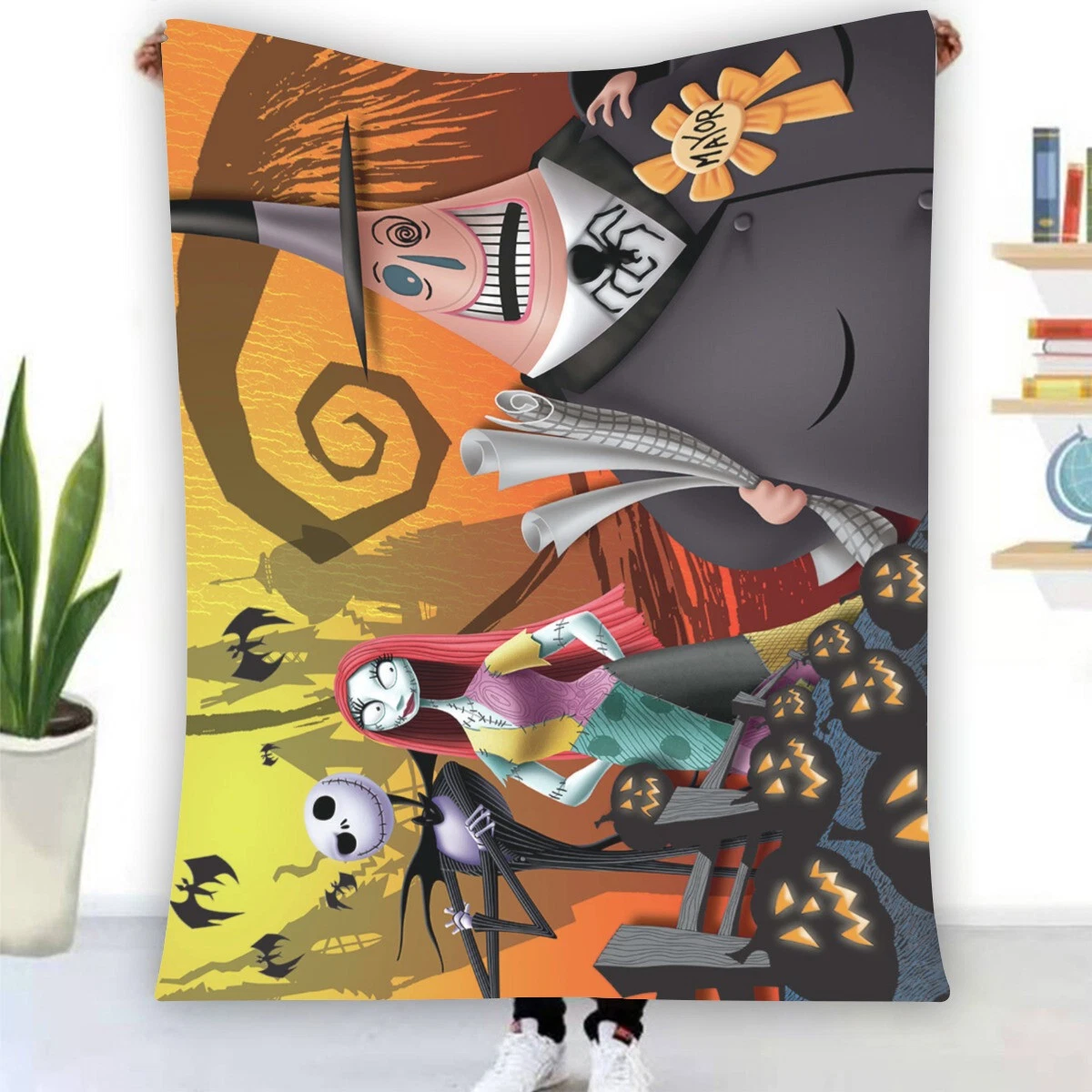 Helloween Vibe Fleece Blanket