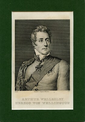 ENGLAND - ARTHUR WELLESLEY HERZOG VON WELLINGTON - STAHLSTICH