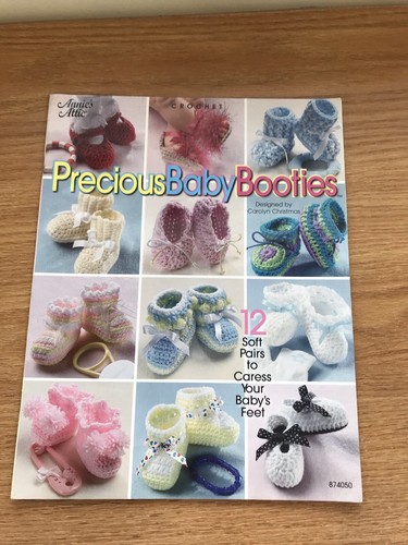 Häkel Baby Booties Musterheft, 12 Designs, Annie's Attic 2003
