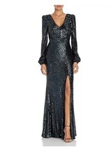 Aqua Formal Sequin Dress