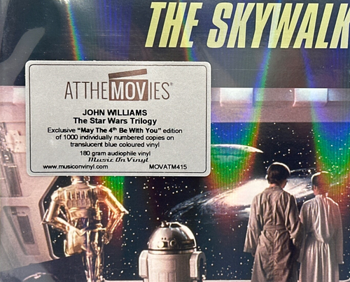 JOHN WILLIAMS CONDUCTS JOHN WILLIAMS: THE STAR WARS TRILOGY 2X Blue Vinyl #951 - Picture 2 of 7