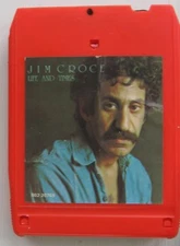 8 Track-Jim Croce-Life And Times, new pressure Pads & Sensor Foil, Tested