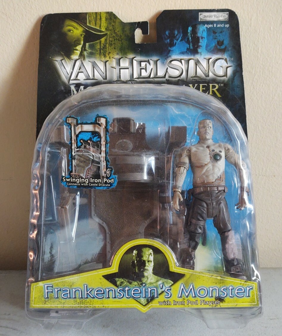 JAKKS VAN HELSING FRANKENSTEIN'S MONSTER WITH IRON POD JAKKS VAN HELSING FRANKENSTEIN'S MONSTER WITH IRON POD