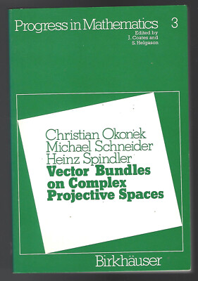 nftpb VECTOR BUNDLES ON COMPLEX PROJECTIVE SPACES Okonek, Schneider, Spindler