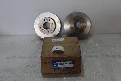 Paar Vordere Bremsscheiben für Ford Escort 1.1 1.3 1980/1990 BS7362