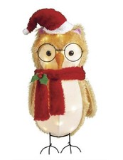 20.5" Lighted Christmas Owl me 