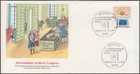 GERMANY Sc # 1425 FDC - 10th INTERNATIONAL ARCHIVES CONGRESS in BONN MEDIEVAL DO