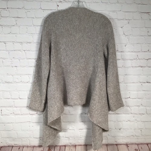 Cárdigan Eileen Fisher Bebé Alpaca Mujer XS Frente Abierto Cascada Suave Acogedor Cálido - Imagen 3 de 6