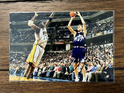 Andrei Kirilenko Signed Autographed 4x6 Photo Auto Utah Jazz All Star AK47 READ - Picture 1 of 1