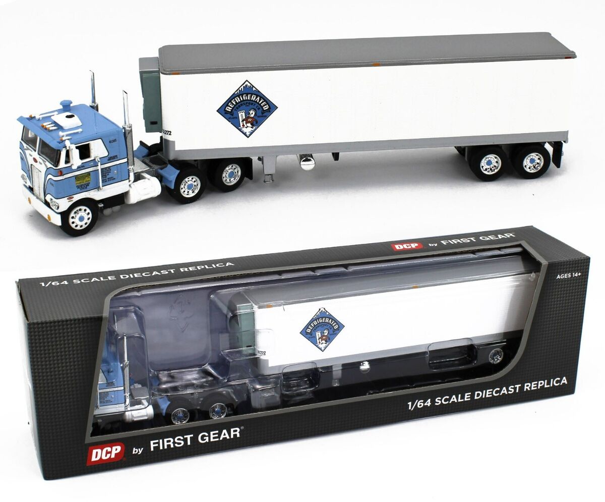2023 DCP 1:64 *REFRIGERATED TRANSPORT* Peterbilt 352 COE 86 2023 DCP 1:64 *REFRIGERATED TRANSPORT* Peterbilt 352 COE 86