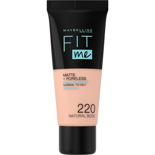 3600531324551 Жидкая тональная основа MAYBELLINE Fit Me matujący podkład do twarzy 220 г.