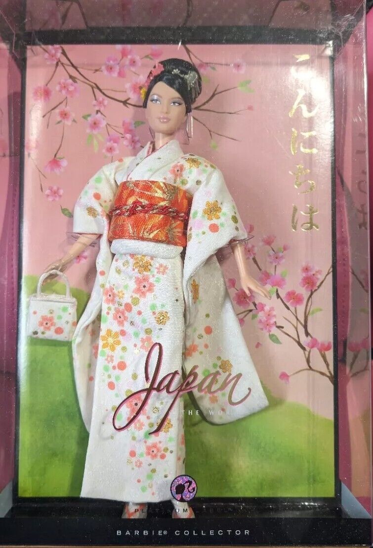 Japan Happy new Year Geisha Barbie Platinum Label | eBay Japan Happy new Year Geisha Barbie Platinum Label | eBay