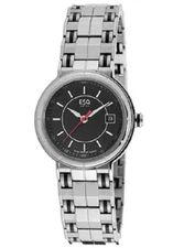 ESQ BY MOVADO STRATUS CLASSIC SPORT STAINLESS STEEL LADIES WATCH $395.00 RETAIL
