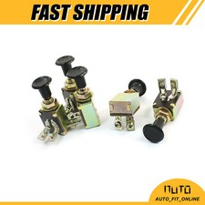 Five Jk106 Pull Push Type Headlight Switch Dc 12v 5a Universal For Car Auto