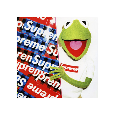 Supreme カーミット ポスター 17x22 Print - Supreme x Kermit The Fog Urban Street Poster