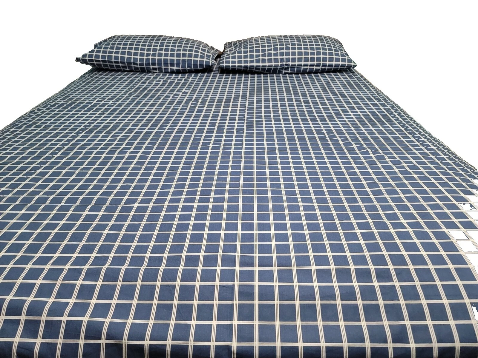 Checked Flat Sheet Bed Sheets