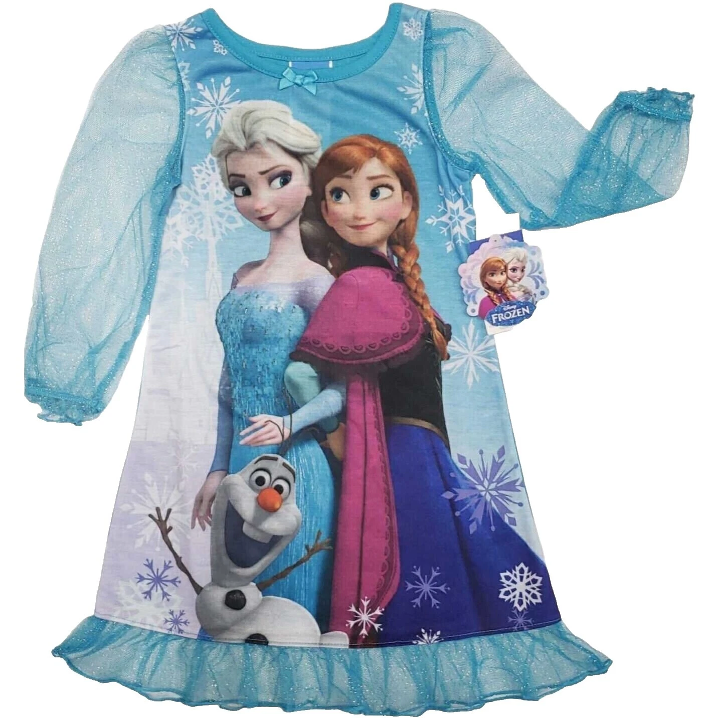 Disney Blue Frozen Sleepwear for Girls