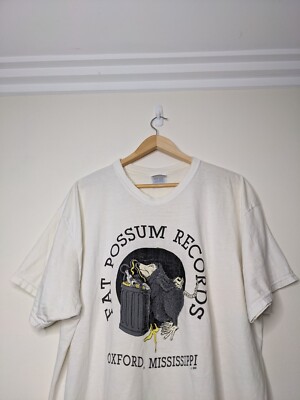 Vintage 1990 Fat Possum Records Shirt Adult Extra Large