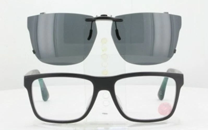 Custom Made for PRADA VPR07S 56X17 T Polarized Clip On Sunglasses