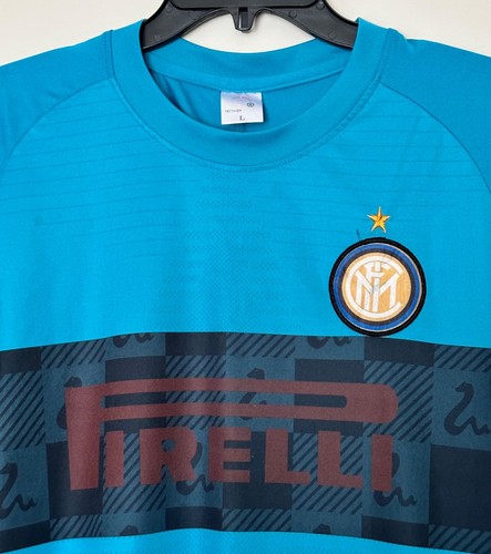 Pirelli Inter Mailand Fußball Trikot Größe Herren US Small (asiatische Größe L) blaue Farbe - Bild 2 von 4