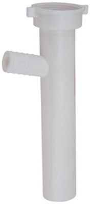DIRECT CONNECT DISHWASHER TAILPIECE, 3/4 IN. BRANCH, 1-1/2 X 8 IN.
