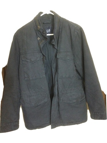 Gap Women's Cotton Cargo Jacket In Navy 