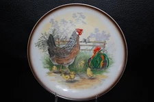 Hassenpflug Vienna Austria Hen Rooster Plate