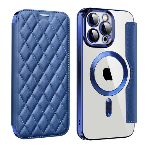 Etui na iPhone 16 15 14 Pro Max 13 Skórzany portfel Magnetyczny Magsafe Flip Cover - Zdjęcie 17 z 19
