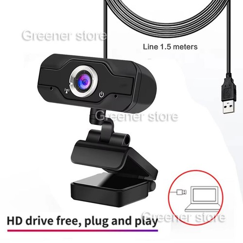 Webcam USB 1080P Full HD pour PC de bureau et ordinateur portable caméra Web microphone intégré - Photo 9/12