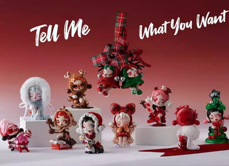 POPMART SKULLPANDA Tell Me What You Want Series Blind Box POPMART SKULLPANDA Tell Me What You Want Series Blind Box