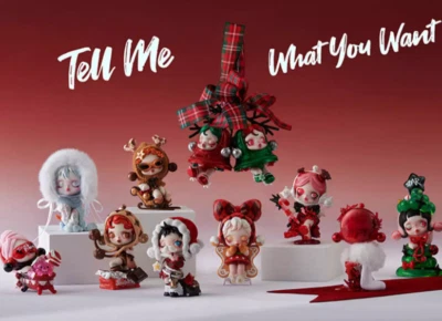 POP NOW:SKULLPANDA Tell Me What You Want Series Figures