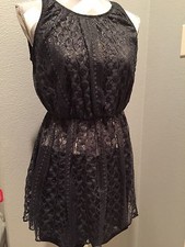 Impulsive Lyrical Contemporary Black Silver Dance Dress Curtain Call Child Solo