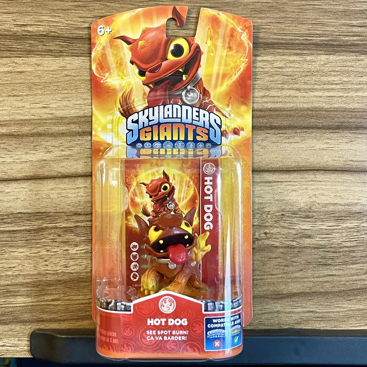 Hot Dog Skylander Card