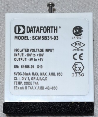 DATAFORTH SCM5B31-03 Voltage Input Module
