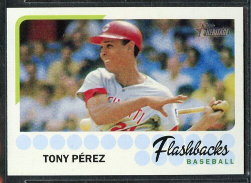 2016 Topps Heritage Baseball Flashbacks - #BF-TP - Tony Perez - Cincinnati Reds