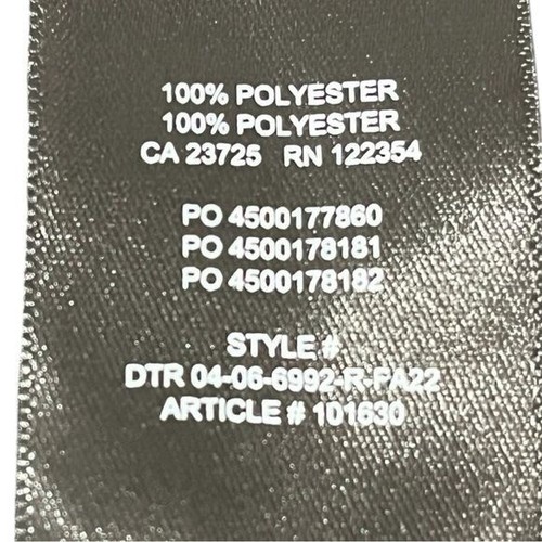 Wilfred schwarze Hochhaus plissierte Polyester-Anzughose Größe 8 - Bild 11 von 11