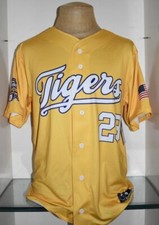 LSU Tigers 2023 NCAA Men's Baseball College World Series Champions Jersey Gold