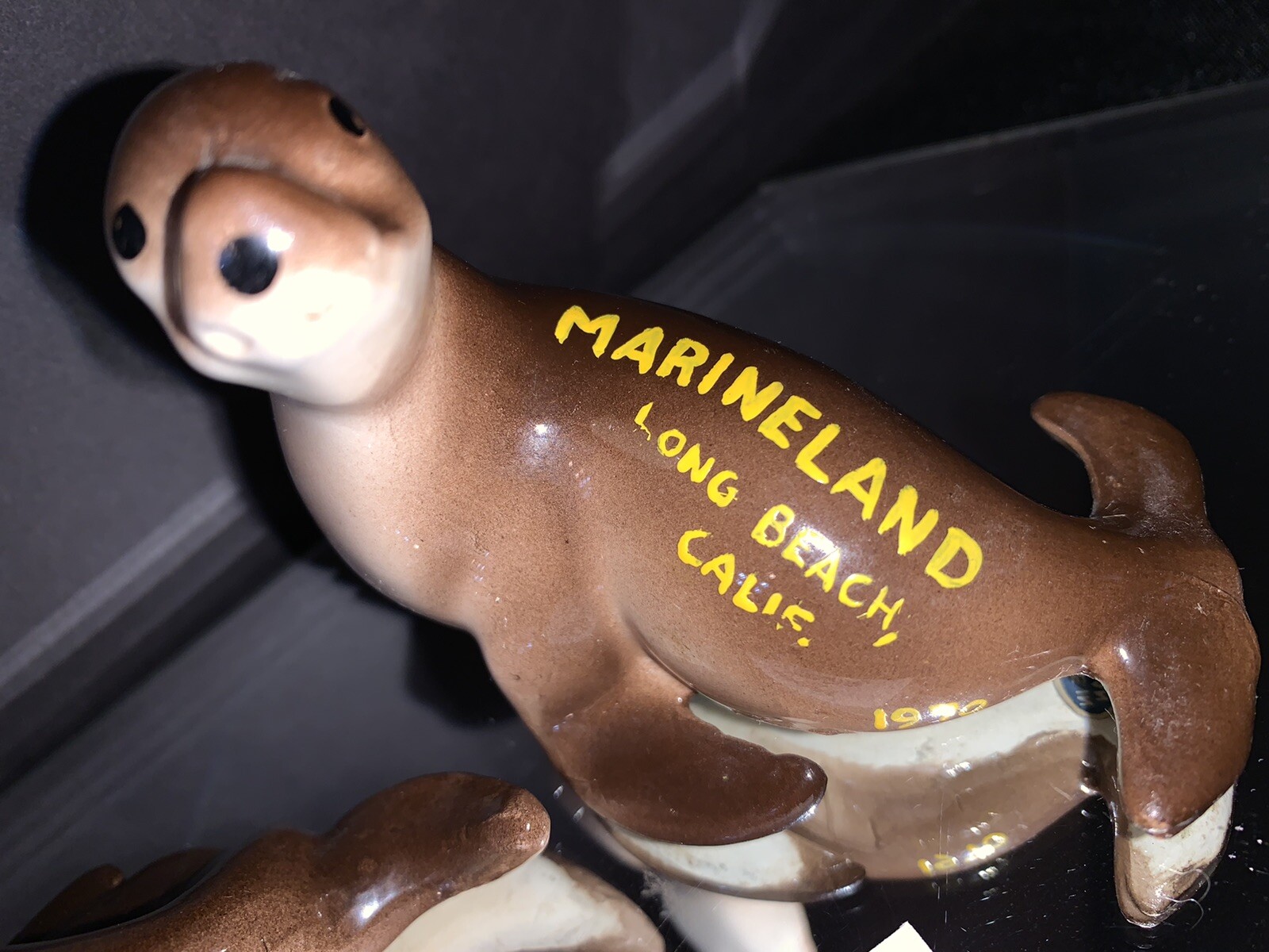 Vtg Ceramic Seal or Sea Lion Marineland CA Salt and Pepper Shakers eBay