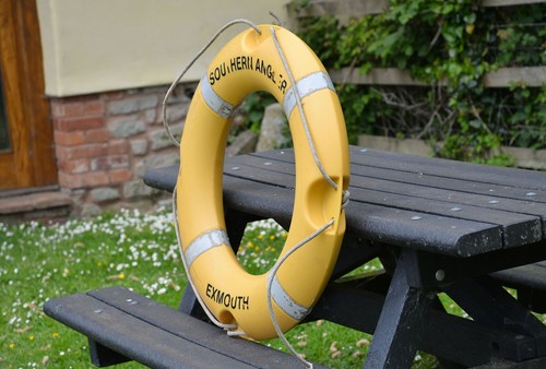 boa anello salvagente vecchio usato 74 cm salvagente EVAL - CONSEGNA GRATUITA - Foto 4 di 9