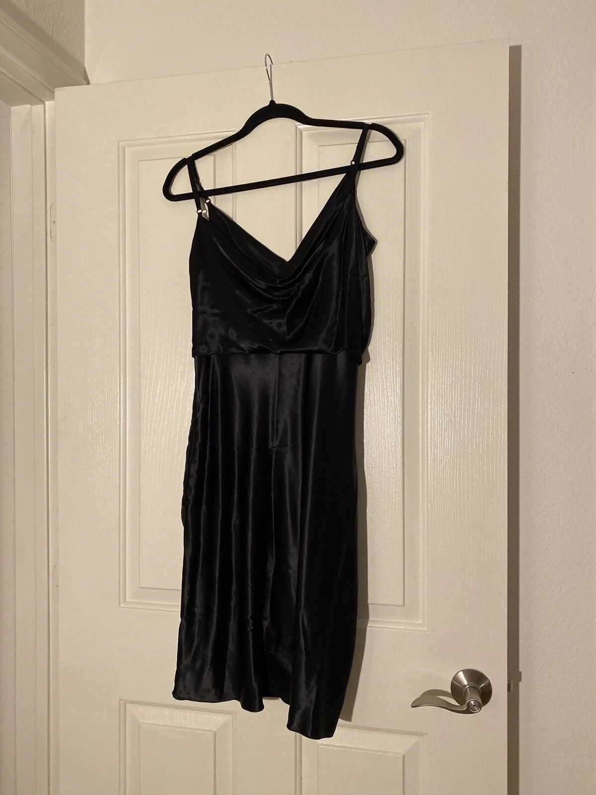 Abito slip Alexander Wang Cami nuovo con etichette con nodi integrati 12 $650