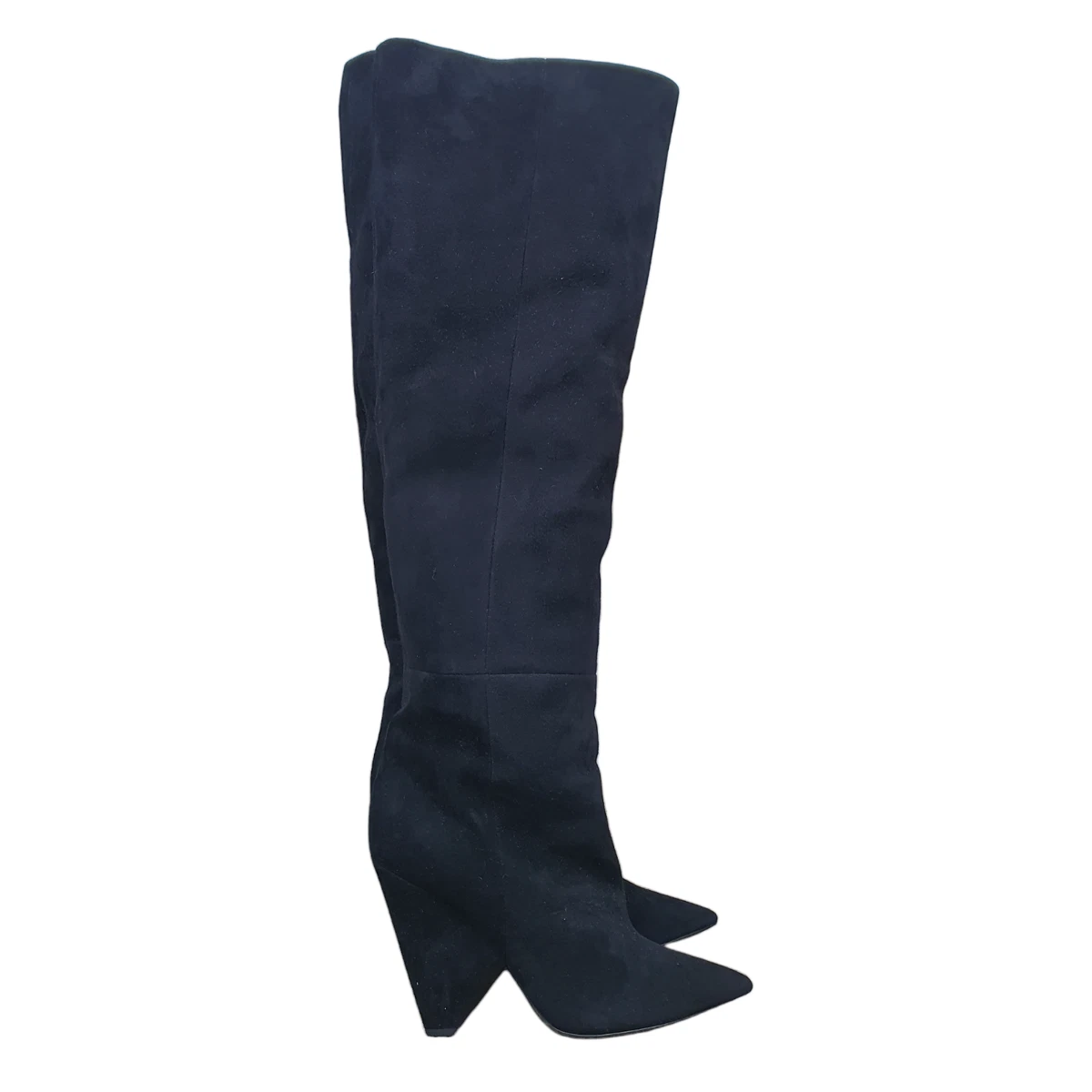 Saint laurent niki over the deals knee boots