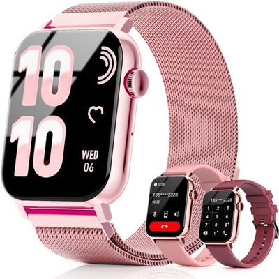 Smart Watches for Women, 1.83'' HD Fitness Tracker (Answer/Make Calls), 120+ S...