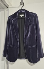 Women's Marks & Spencer Velvet Velour  Blazer Size 8